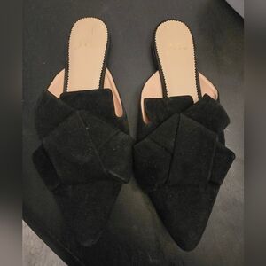 J crew size 7 suede flats